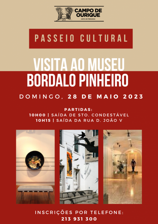 Passeio Cultural Maio 2023 - Museu Bordalo Pinheiro