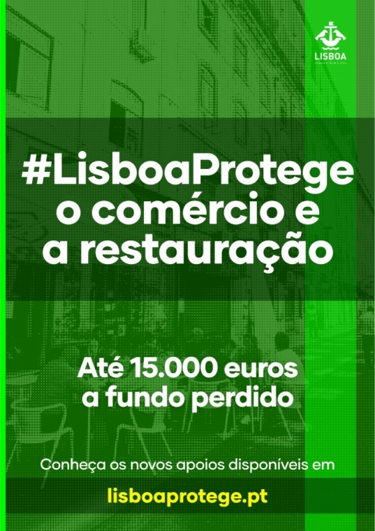 #LisboaProtege o Comércio e a Restauração